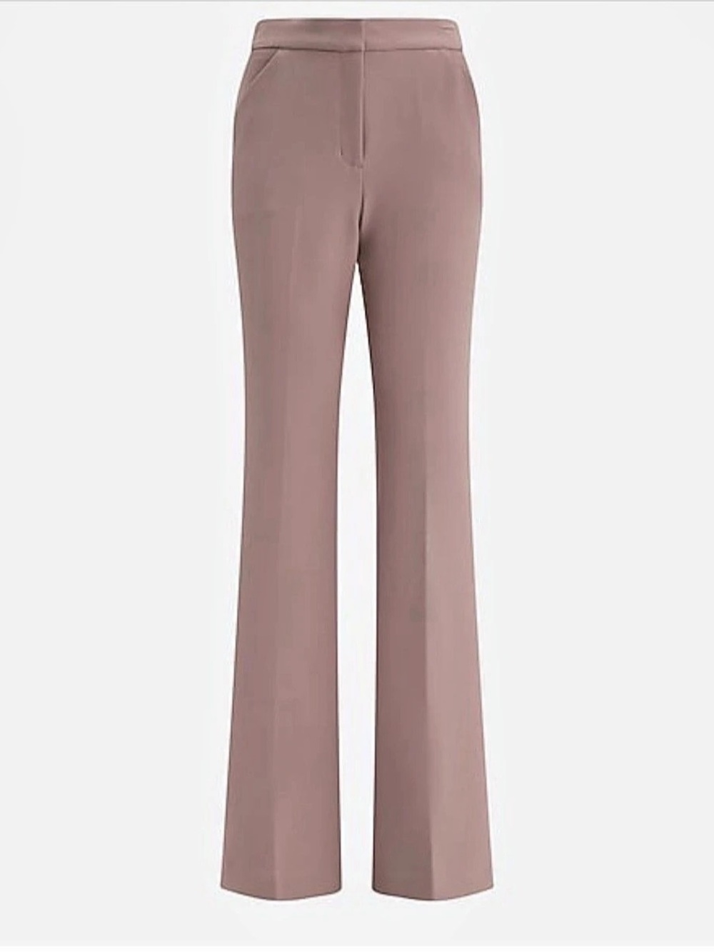 NWT Express: Editor High Waisted Flare Trouser in
Studio Stretch Twill